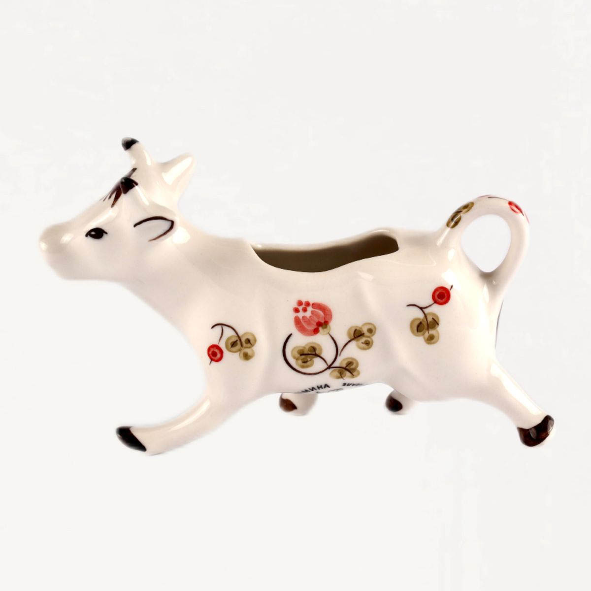 Сливочник Дымов Керамика Шиповник Корова 100мл 2898₽