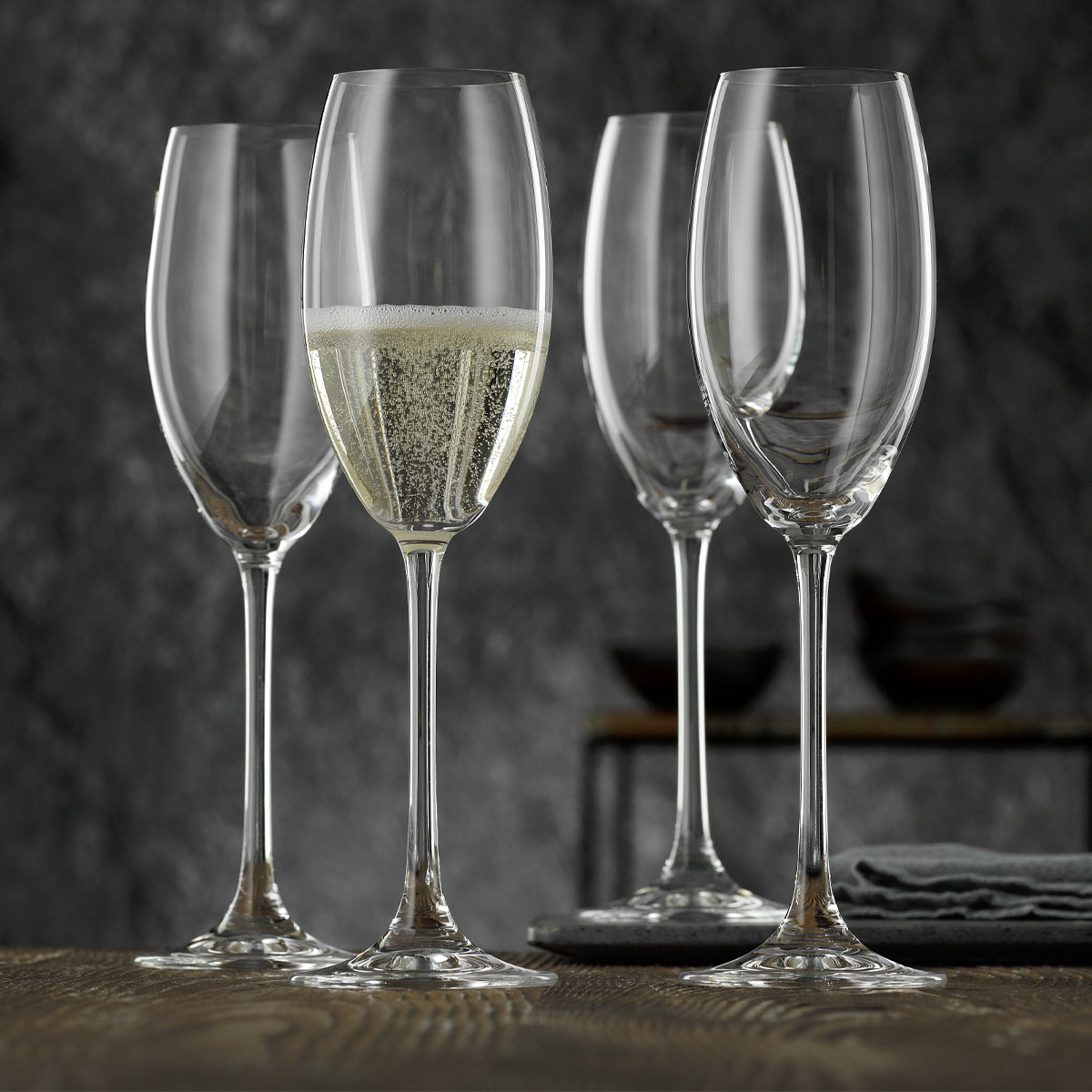 Набор фужеров 272мл для шампанского Nachtmann Vivendi 4шт matteo cibic routine бокалы для шампанского 4 шт