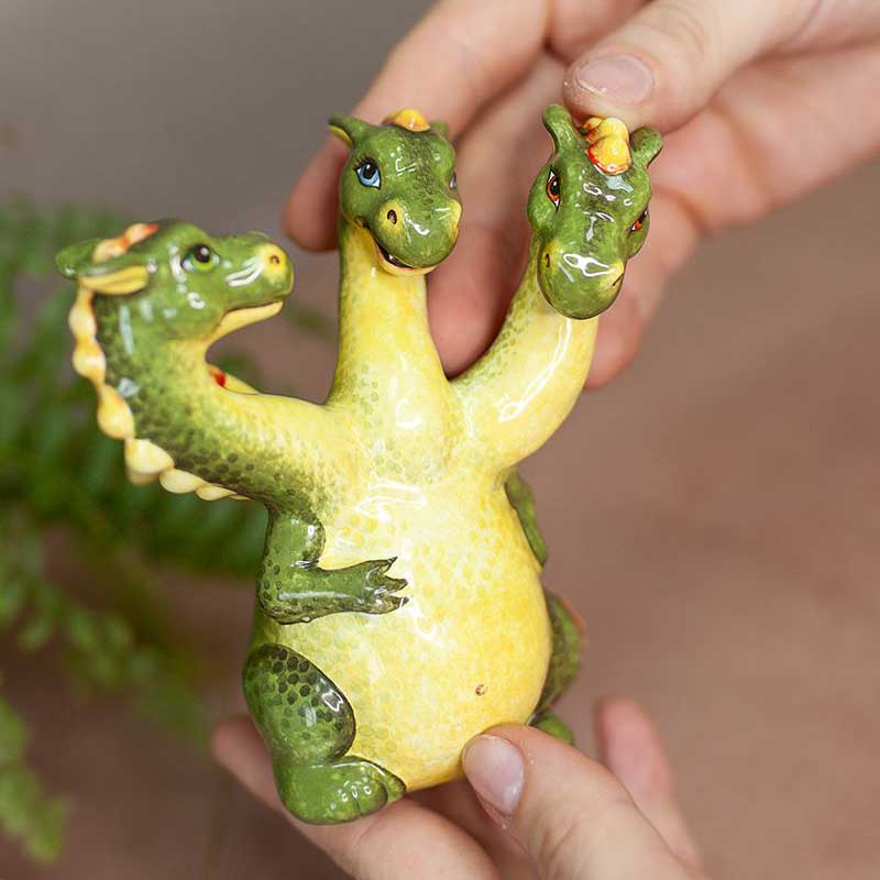 

Шар деревянный ручной работы Мануфактура подарков Змей Горыныч 7,5см