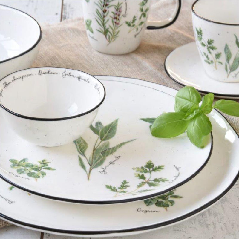 Набор салатников порционных Easy Life Herbarium 657904 Зеленый, фото 5