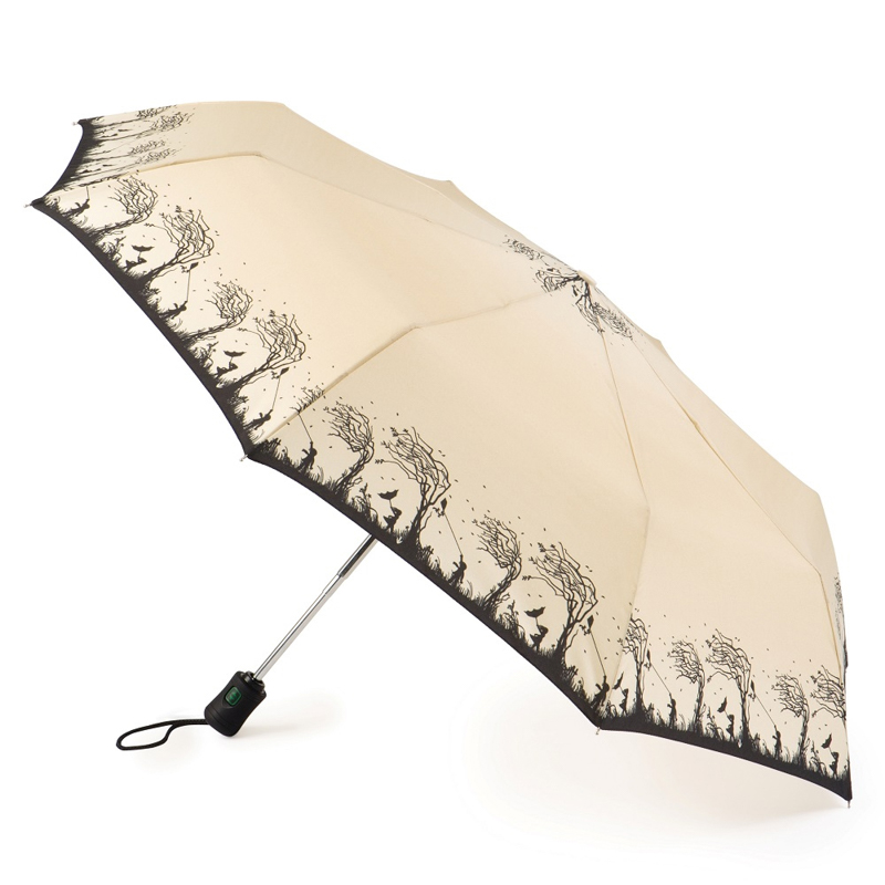 Зонт женский Fulton купол 98см, бежевый композиция из ов нежный плен