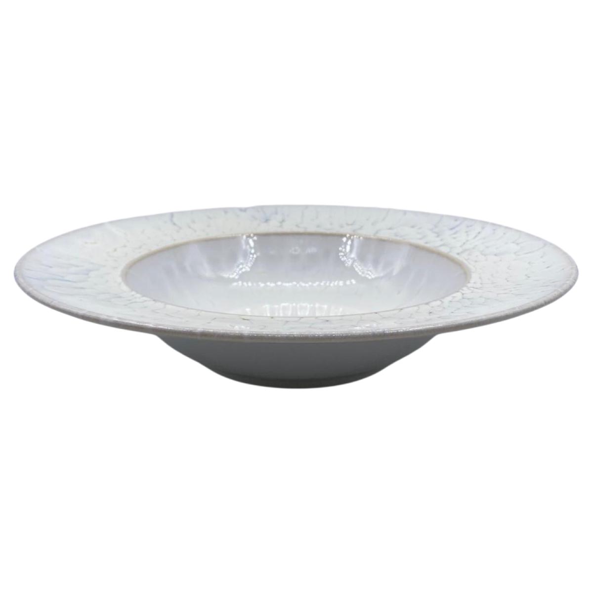 

Тарелка глубокая 27см Kenai Ceramics Cheshuya, цвет белый