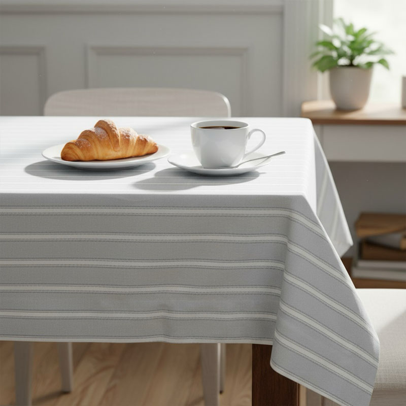 

Скатерть Lameirinho Classic Grey 220x160см, цвет светло-серый