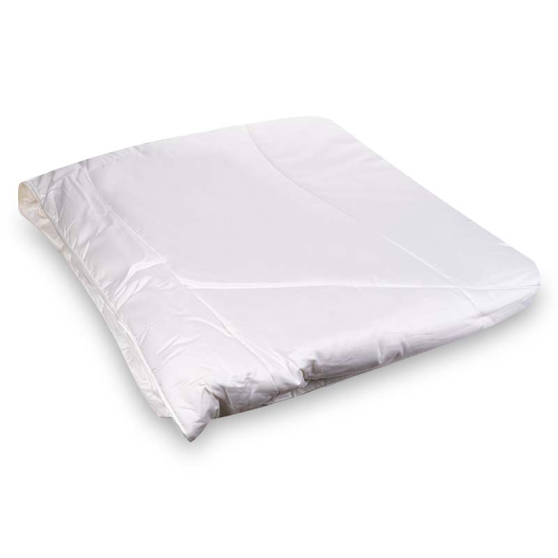 Одеяло 2-спальное Kauffmann SILK 200x200см, цвет белый обувь тапочки домашнее тепло эконом белый р 36 37