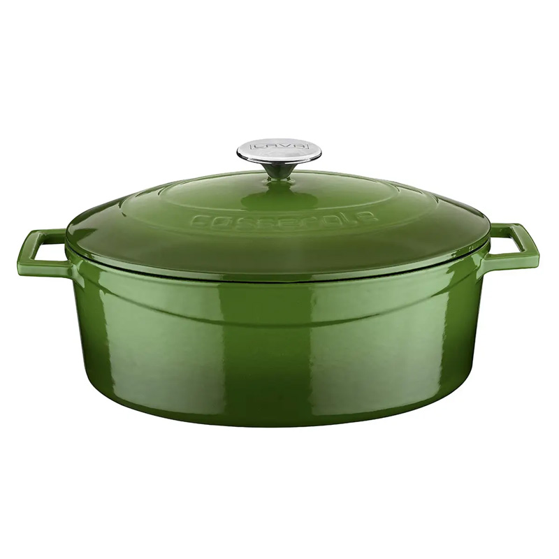 Утятница чугунная Lava 467л цвет зеленый 17470₽