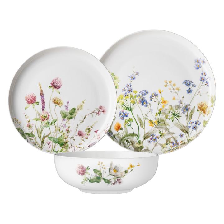 Набор обеденный Lefard Wildflowers 12 предметов на 4 персоны