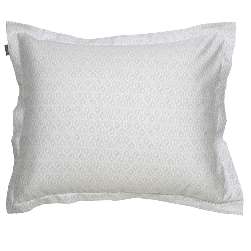 

Наволочка Gant Home Graf 50x70см, цвет серый