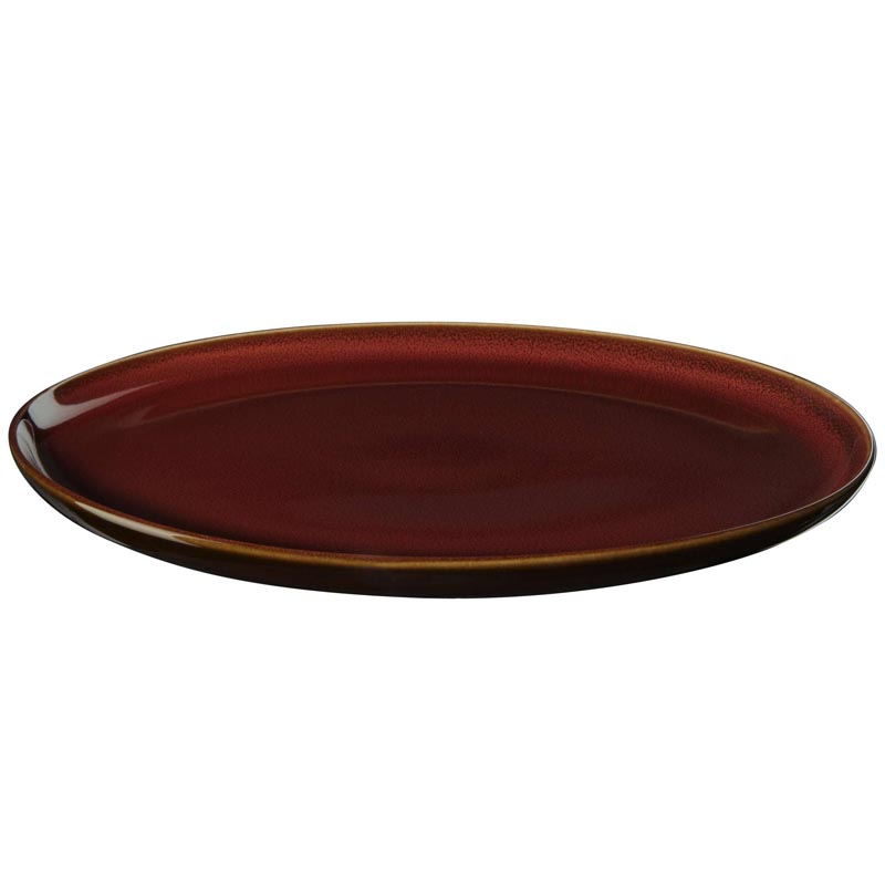 

Тарелка обеденная Asa Selection Kolibri Rusty Red 26,5см, Терракотовый