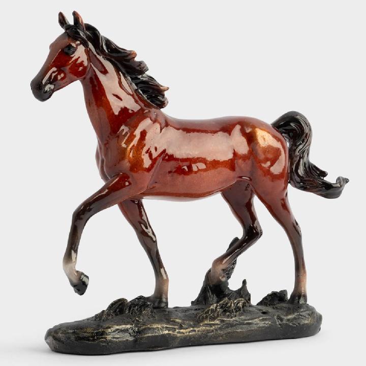 Статуэтка Anna Lafarg Новый Год Бегущая лошадь
