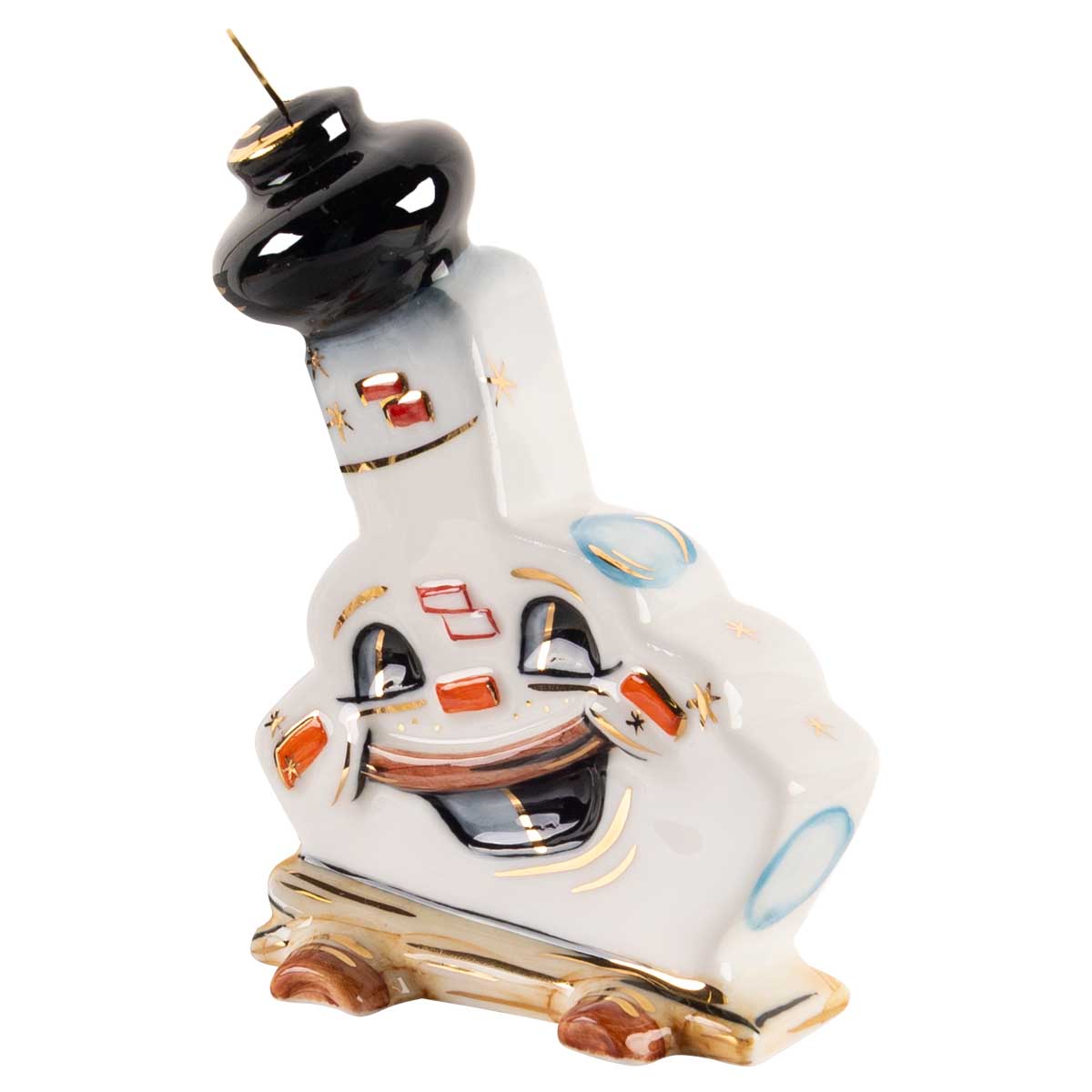 

Елочная игрушка Лефортовский фарфор Печка