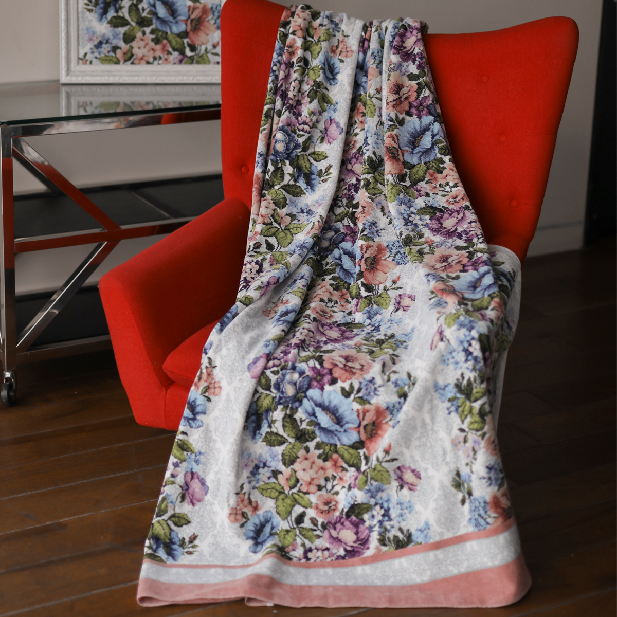 Полотенце Feiler Anastasiya 50x100см, цвет розовый