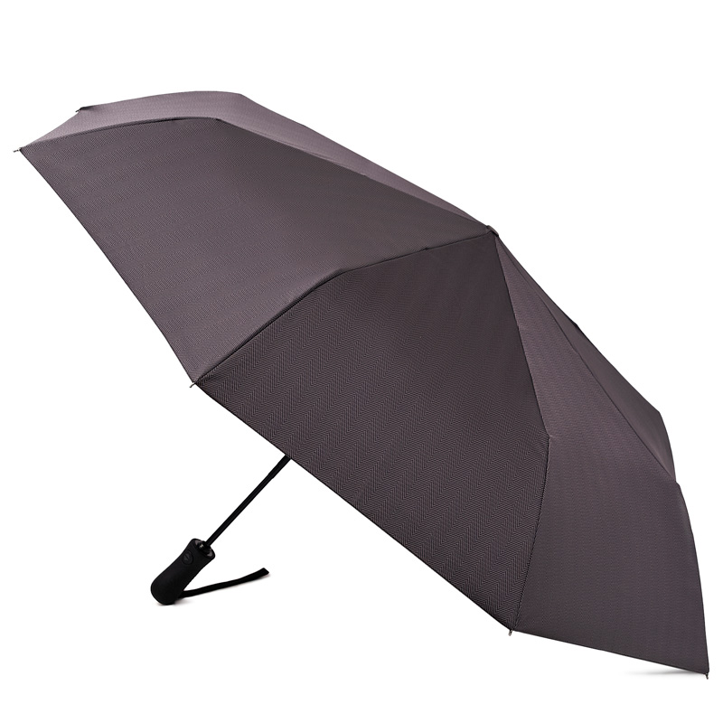 

Зонт женский автомат Henry Backer В елочку серый