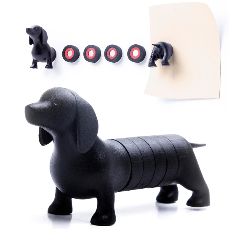 

Набор магнитов Qualy Dachshund