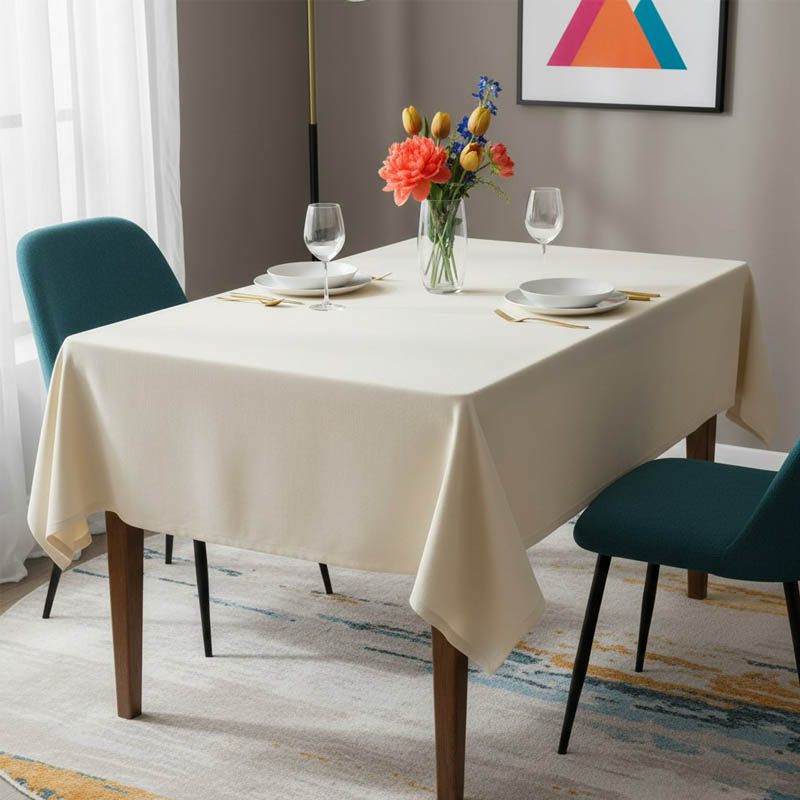 Скатерть Elpida 150х240см, шампань экрю