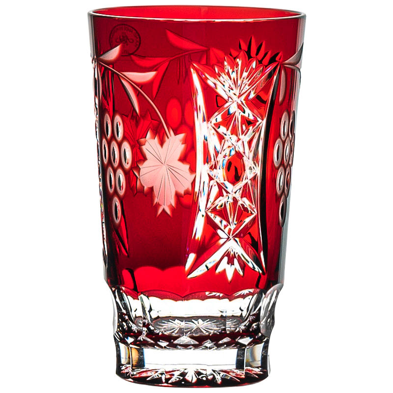 Набор стаканов высоких Ajka Crystal Grape Dark Ruby, 6шт Ajka Crystal darkruby/64579/51380/4835, цвет бордовый