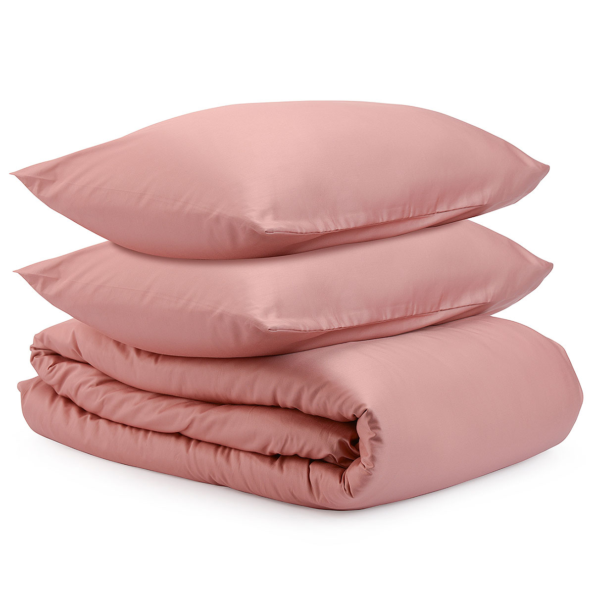 Комплект постельного белья 1,5-спальный Tkano Essential 150x200см, цвет розовый Tkano TK21-DC0002 - фото 1