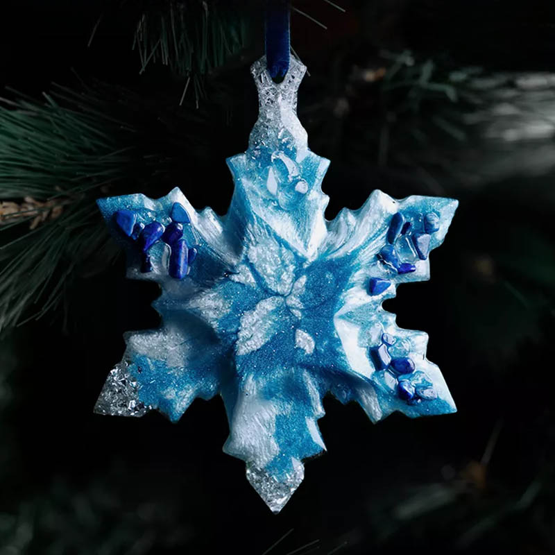 

Елочная игрушка из содалита Incrua Звезда