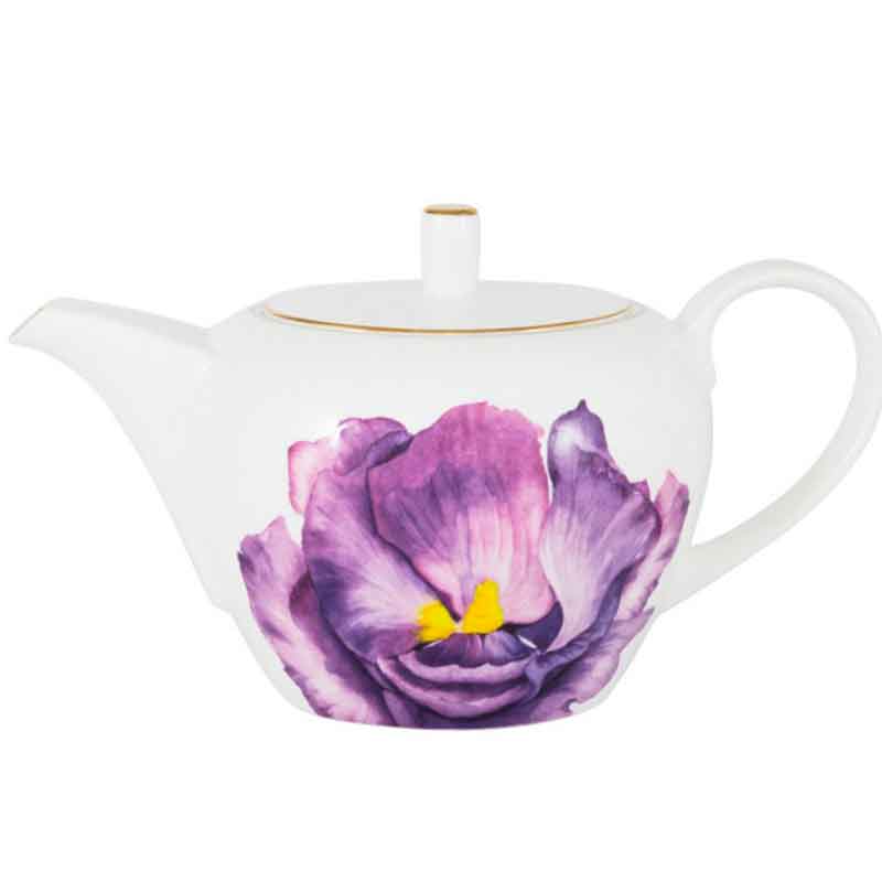 

Чайник заварочный Julia Vysotskaya Flowers 1,2л, Белый