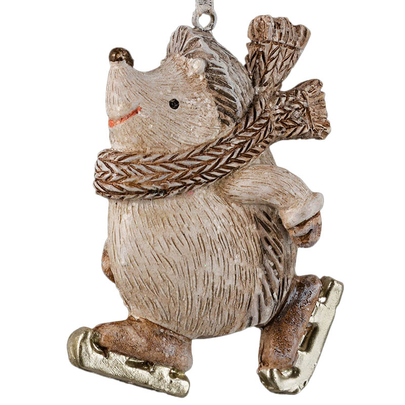 

Украшение ErichKrause Decor Ежик на коньках 7см