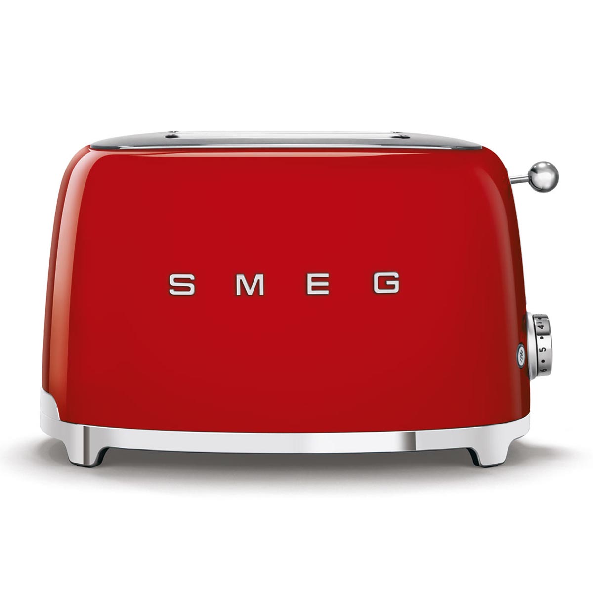 Тостер на 2 ломтика Smeg 50’s Style, красный