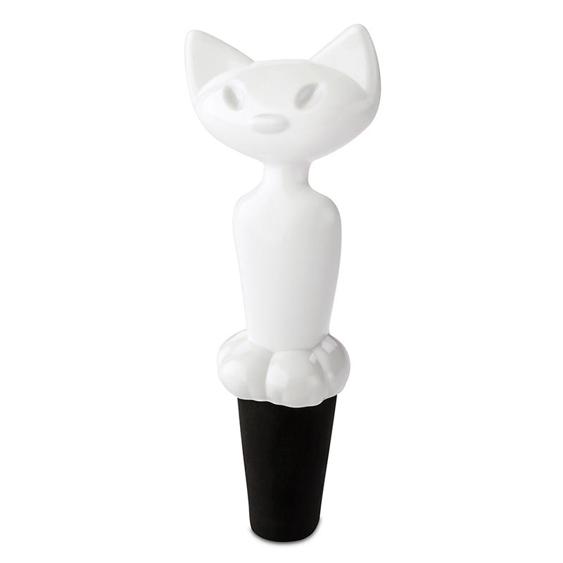 

Пробка для бутылки Koziol Miaou, цвет белый