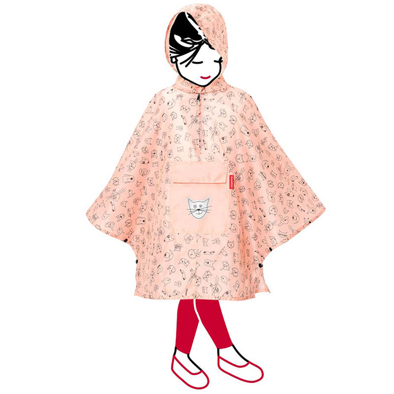 Дождевик детский Reisenthel cats and dogs, розовый 609551 Разноцветный, фото 3
