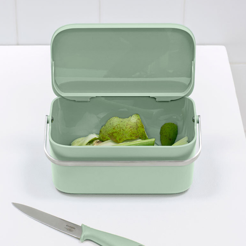 Контейнер для пищевых отходов Brabantia SinkSide Brabantia 215803, цвет зеленый - фото 4