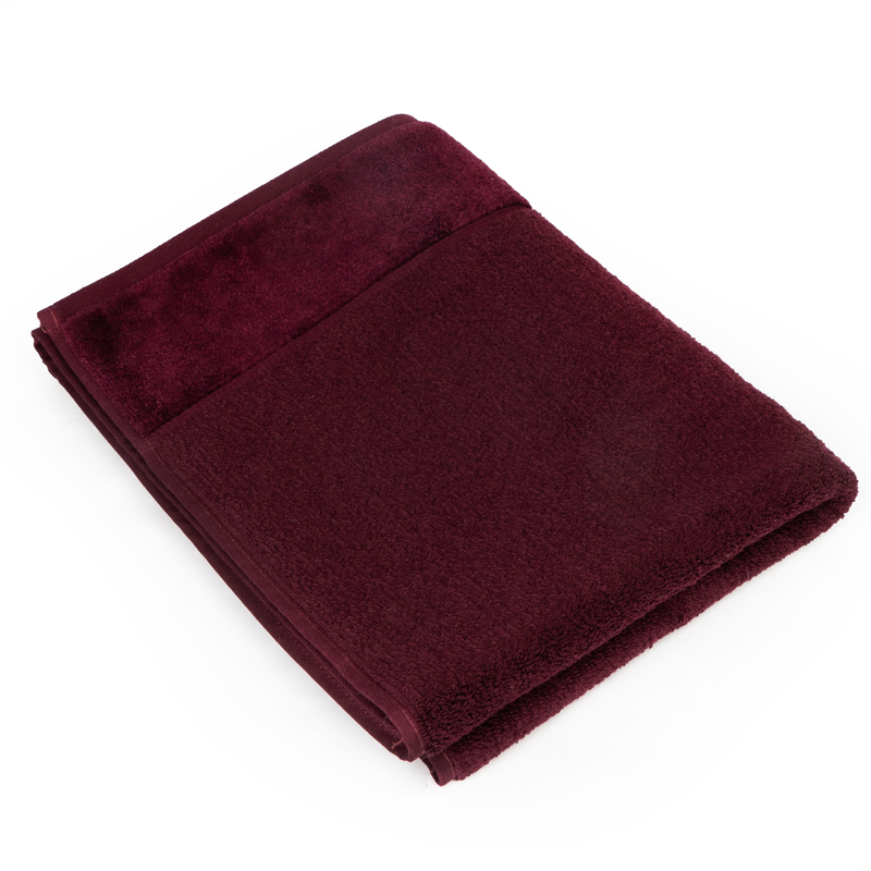 Полотенце Vossen Pure 40x60см, цвет бордовый полотенце vossen pure 40x60см пудра