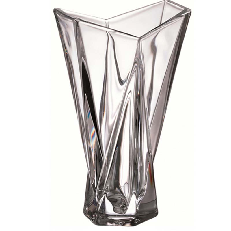 

Ваза для цветов Crystalite Bohemia Оригами 32см, Прозрачный