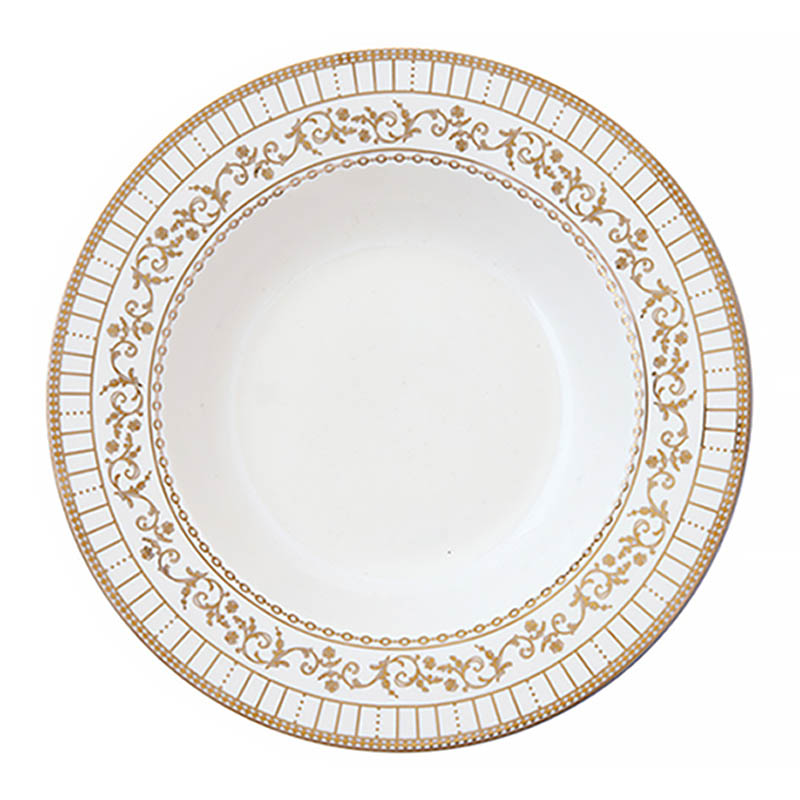 

Тарелка суповая Pozzi Milano 1876 Golden