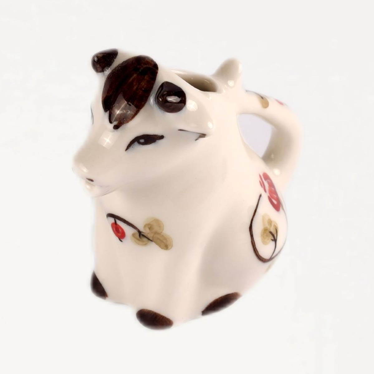 

Сливочник Дымов Керамика Шиповник Бычок