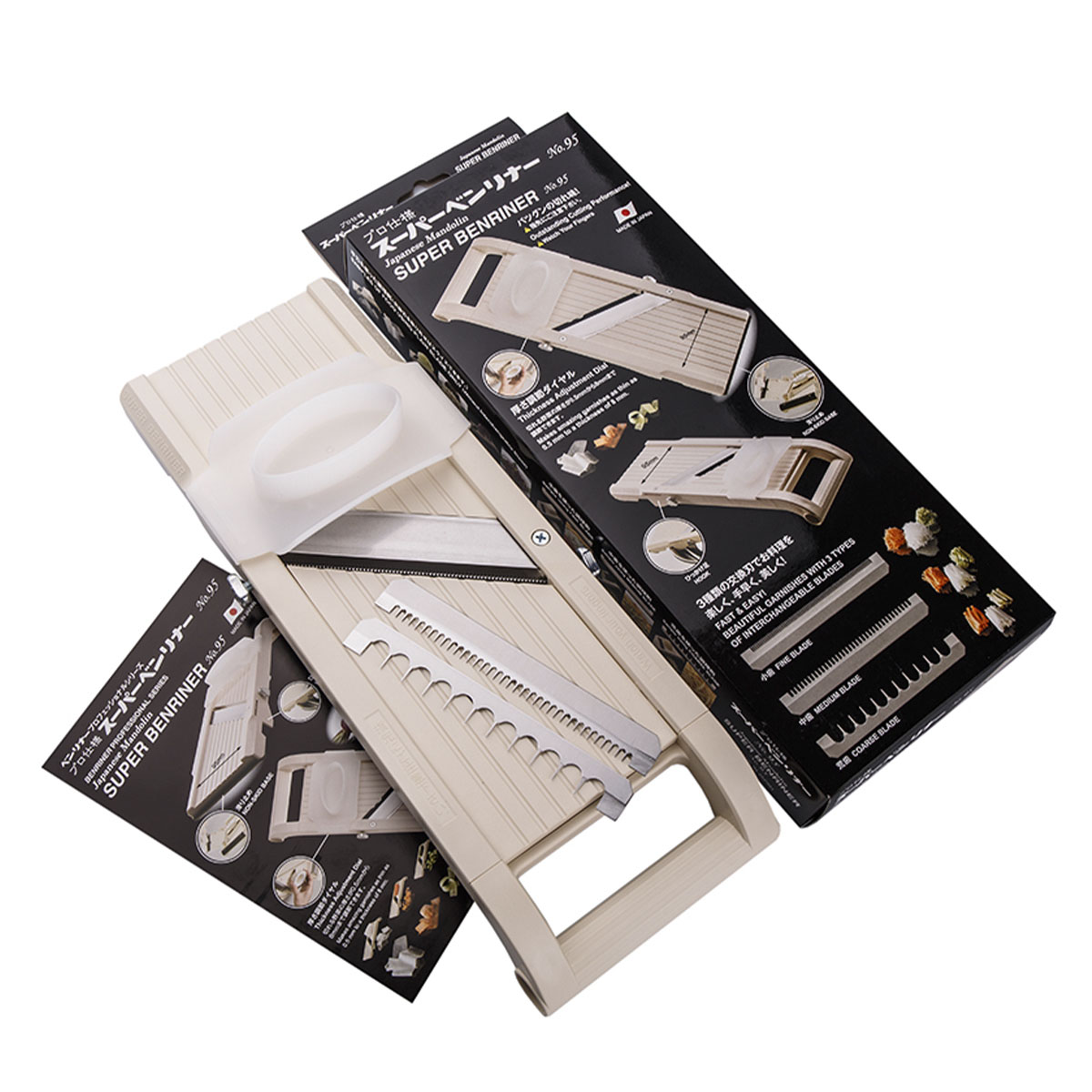 

Овощерезка Benriner с 3 сменными насадками