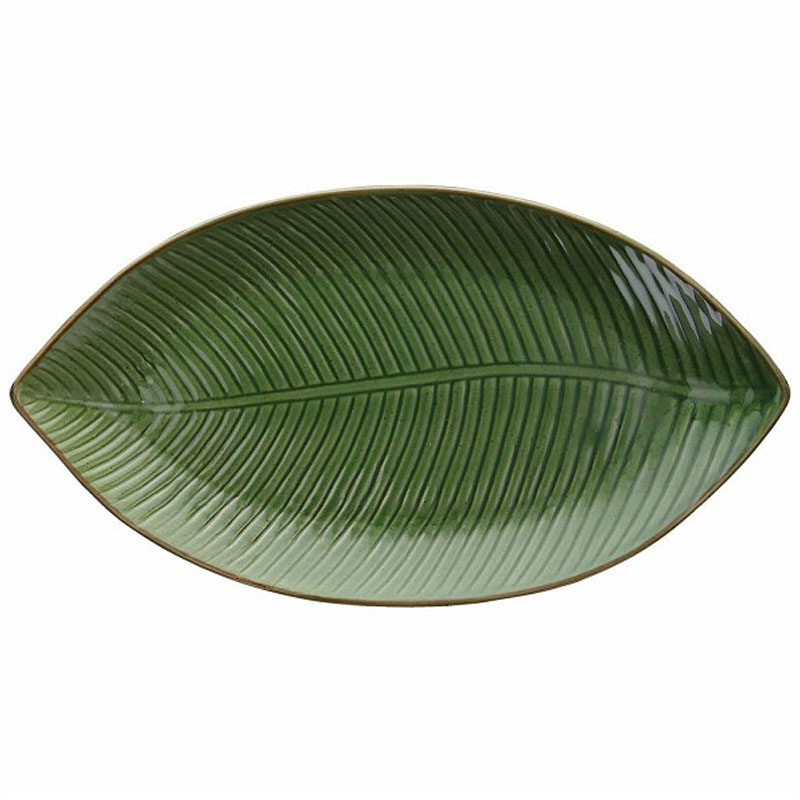 

Блюдо-лист Tognana Relief 34x18см, Зеленый