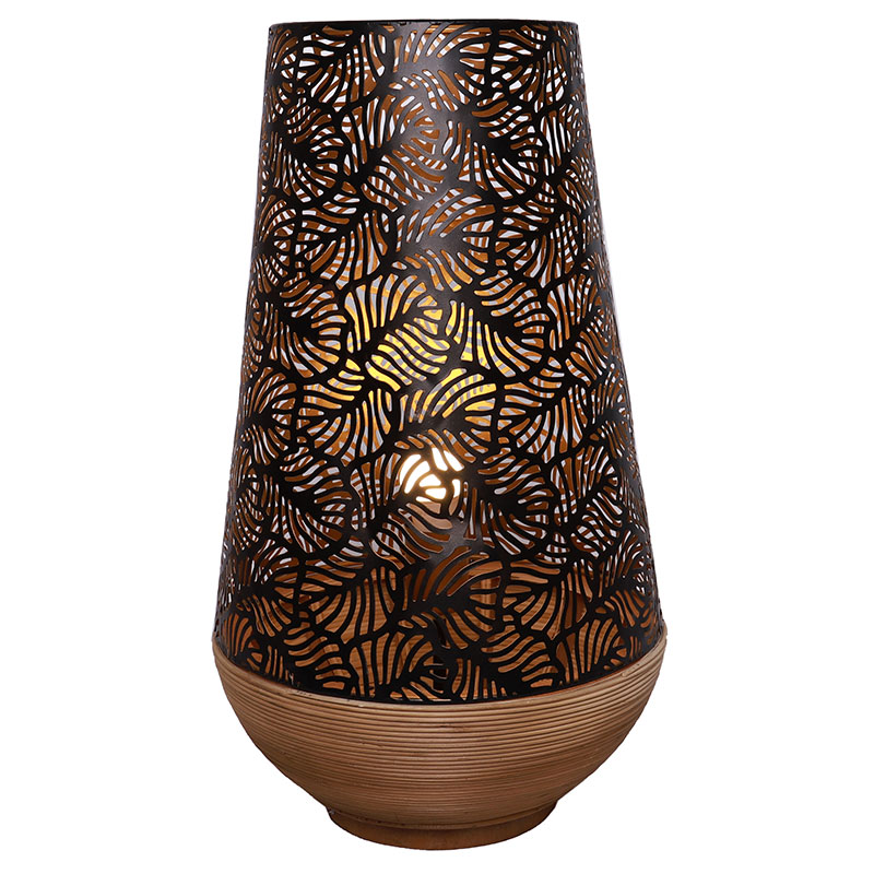 Лампа напольная Hogewoning Caldaro 53см Hogewoning 405062, цвет коричневый