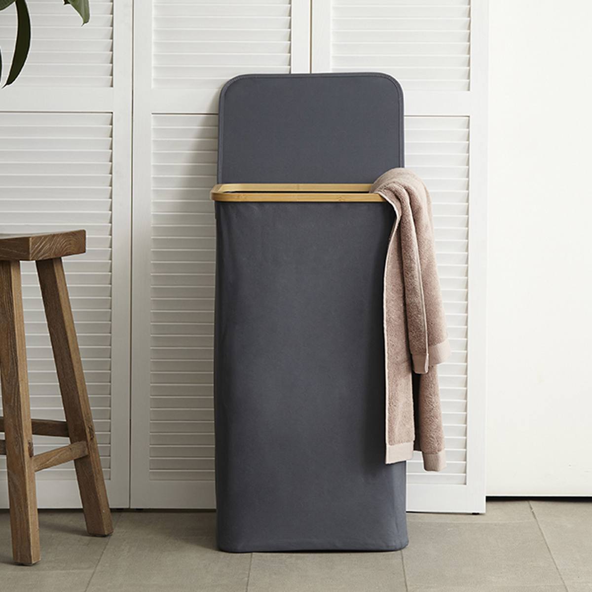 

Корзина для белья Smart Solutions BB Neat Tall, цвет серый