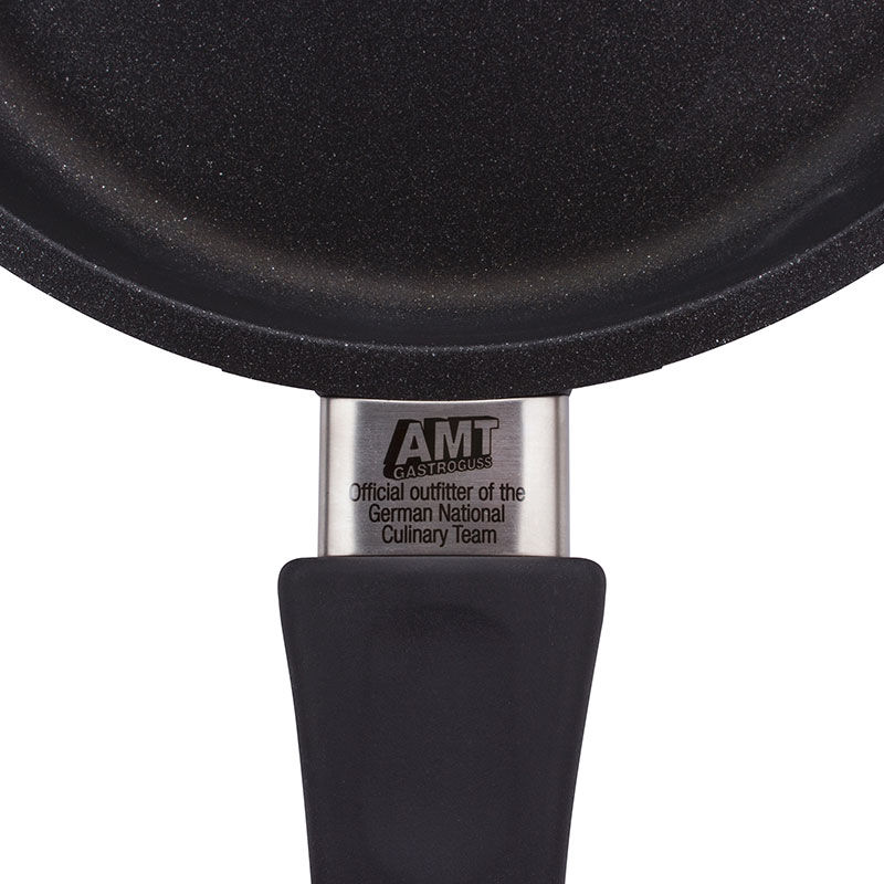 Сковорода индукционная с антипригарным покрытием AMT Frying Pans Titan 20см AMT AMT I-420FIX, цвет черный - фото 3