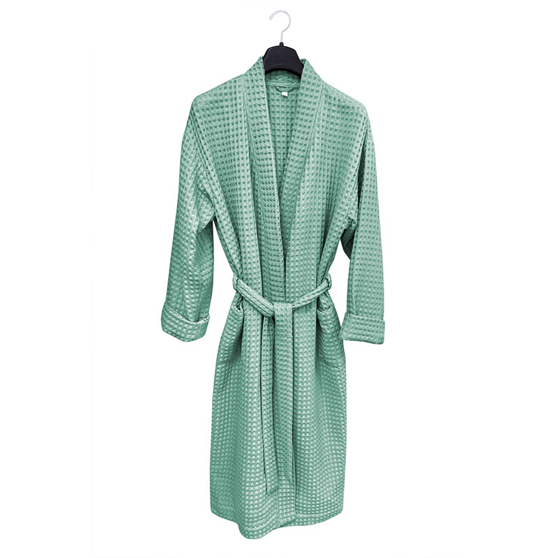 Халат-кимоно вафельный Вотекс Бохо 44-46, мятный