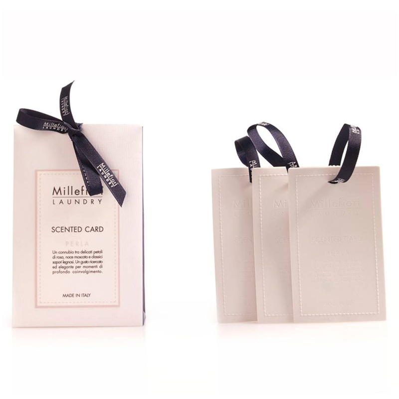 

Ароматические карточки Millefiori Milano Laundry Жемчужина, 3шт, Белый