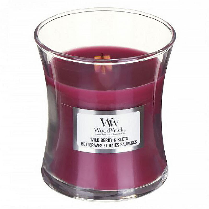 

Свеча малая Woodwick Дикие ягоды и сахарная свекла, Сиреневый