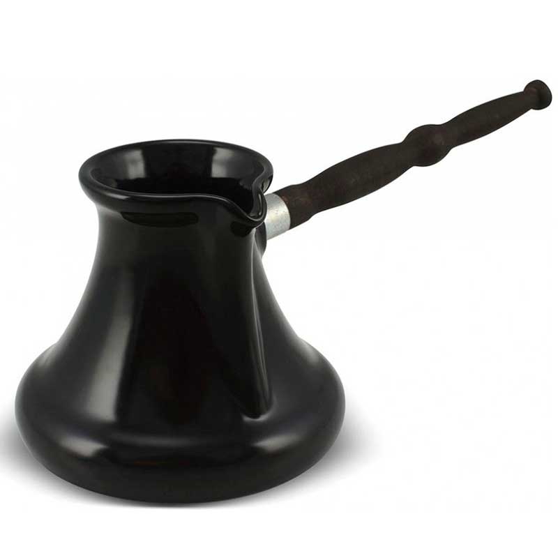 Турка Ceraflame Gourmet с индукционным покрытием 0,55л, цвет черный кастрюля с керамической крышкой ceraflame premiere 3л