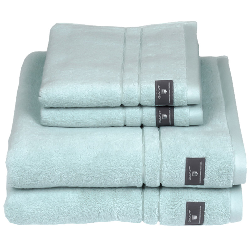 

Полотенце махровое Gant Home Premium Terry 30x50см, цвет бирюзовый