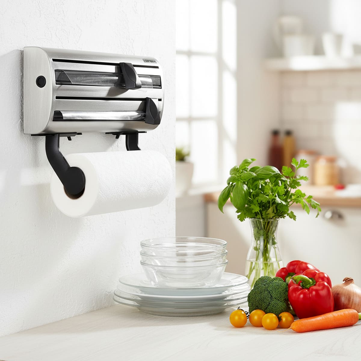 

Рулонодержатель настенный Leifheit Parat Royal