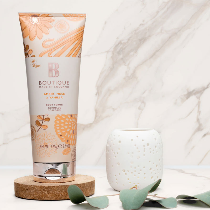 

Скраб для тела Boutique Amber Musk & Vanilla