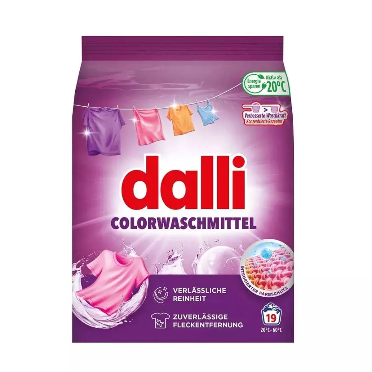 

Концентрированный стиральный порошок Dalli Color для стирки цветного белья 0,95кг
