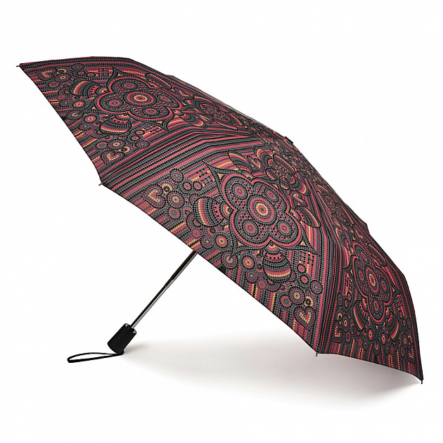 Зонт женский Henry Backer купол Mosaic 96см, серый зонт женский henry backer купол 92см фиолетовый