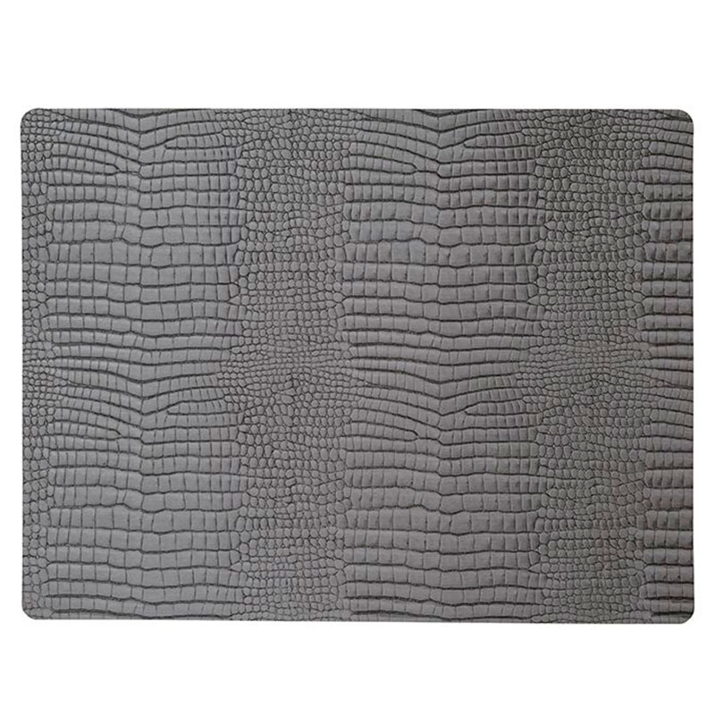 

Салфетка подстановочная LIND DNA CROCO 35x45см, цвет серый