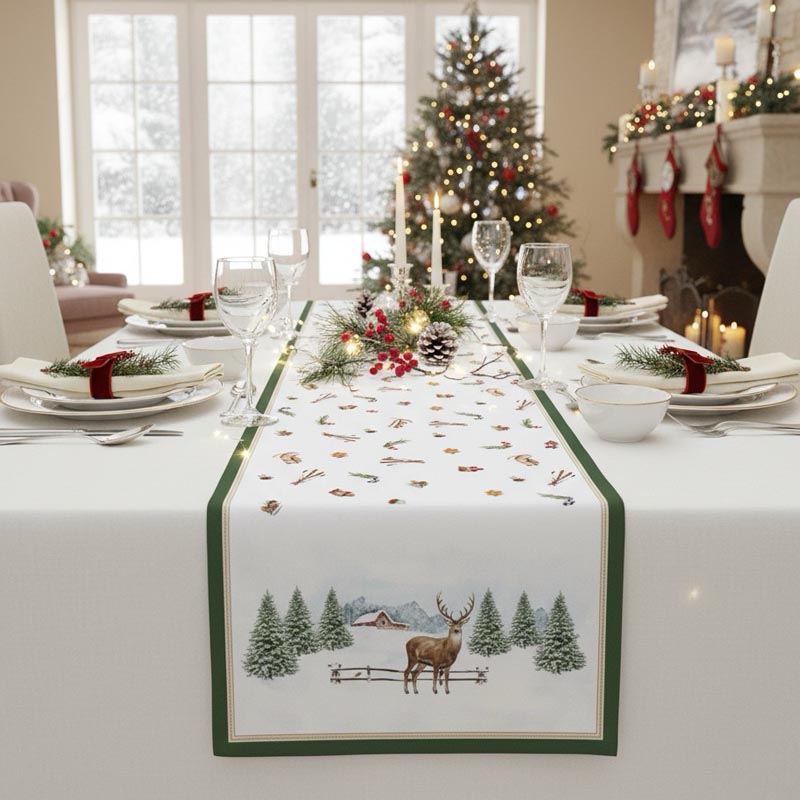 

Комплект скатертей-дорожек Easy life White Forest