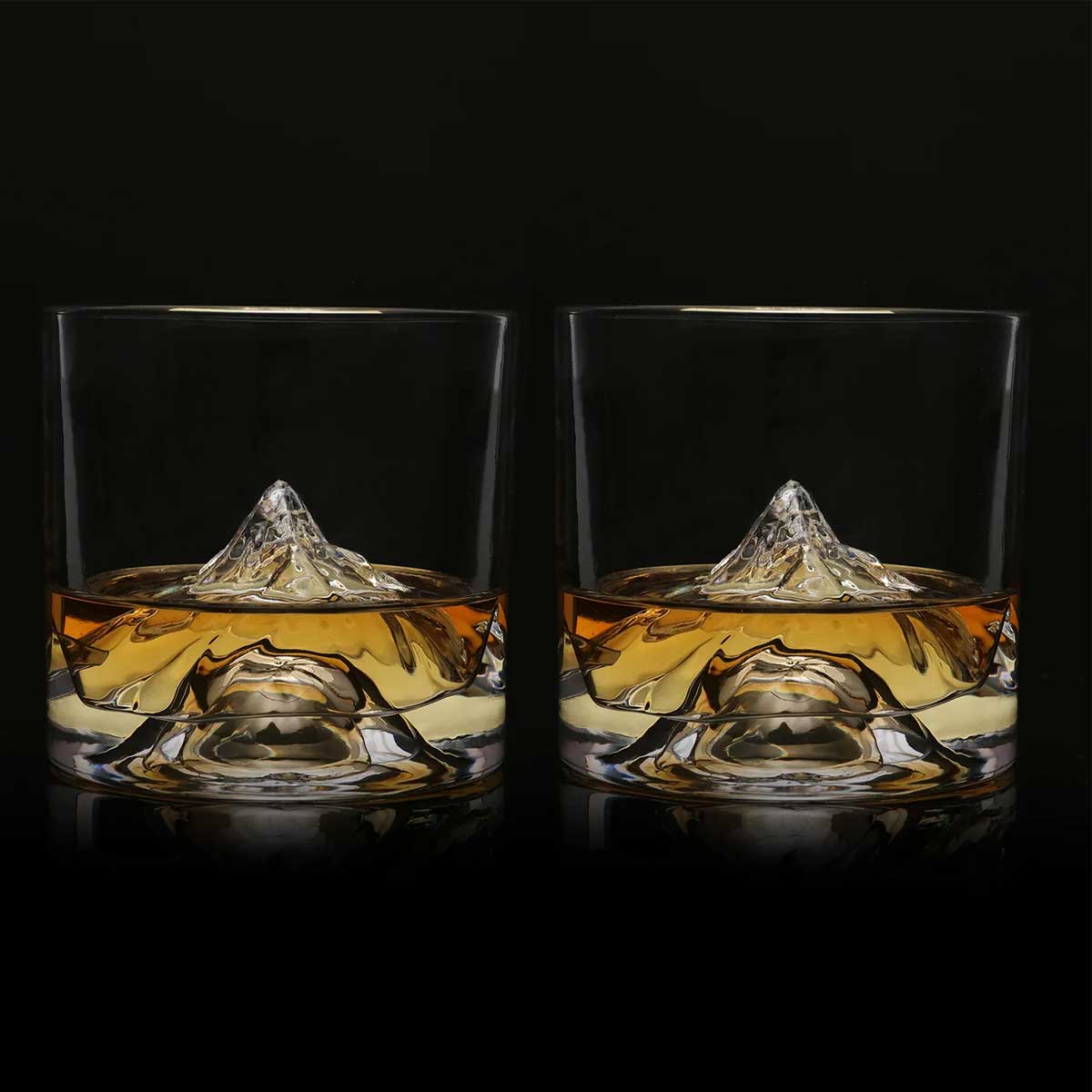Набор стаканов для виски Liiton K2 280мл, 2шт камни для виски в банке whiskey stones 6 шт
