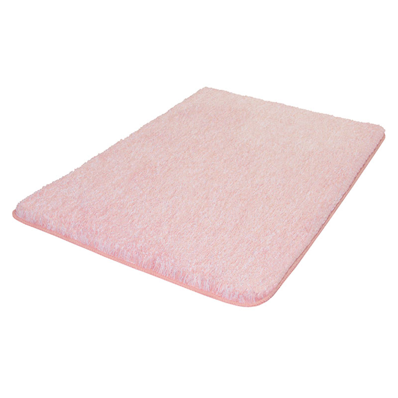 Коврик для ванной 60x90см Kleine Wolke Seattle, розовый ошейник кошачий мягкий с бубенчиком 30 х 1 см текстиль розовый