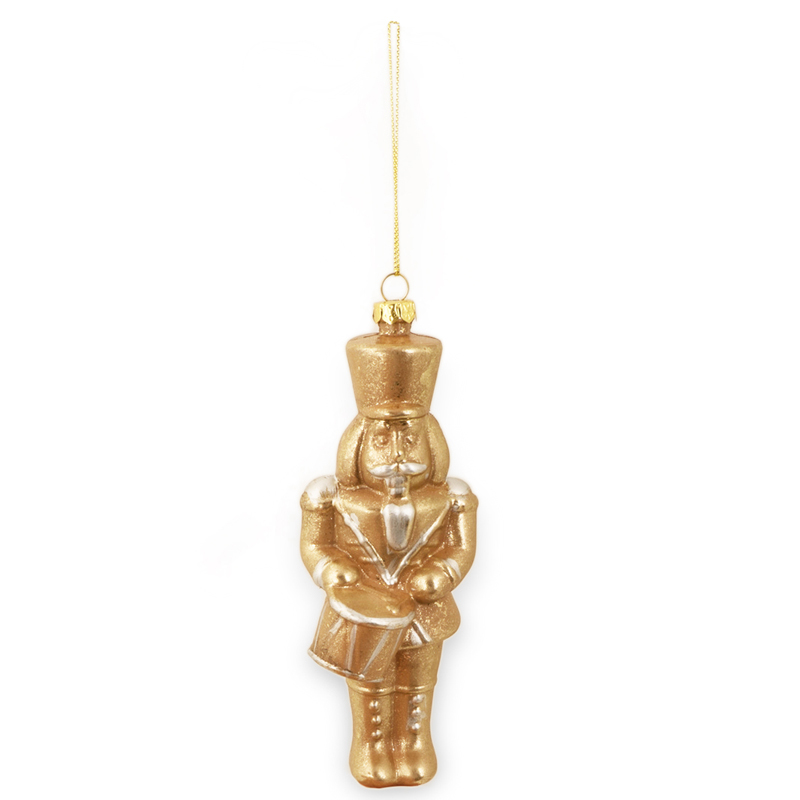 

Елочное украшение Hogewoning Christmas Baubles Gold Солдатик, Золотой